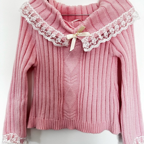ROMWE, pink kawaii blouse, used in excellent condition - Picture 11 of 12